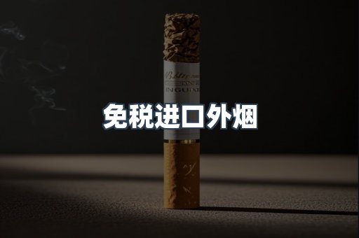 免税进口外烟